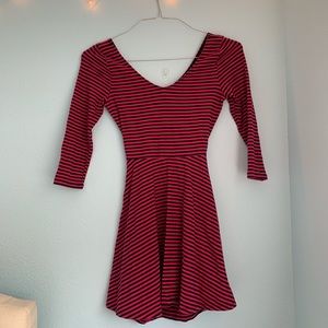 Kids quarter sleeve skater dress